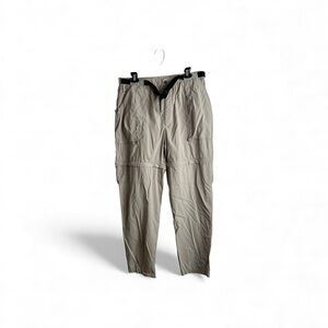 L.L. Bean Men’s Large Fly Fishing Pants Convertible Tan See Pics For Spot 4612